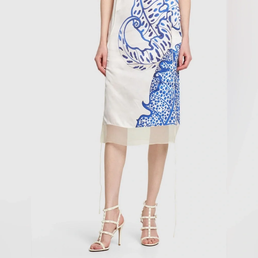 Authentic Valentino Garavani Rockstud Sandals Heels in Ivory color Size 40 - Picture 2 of 9